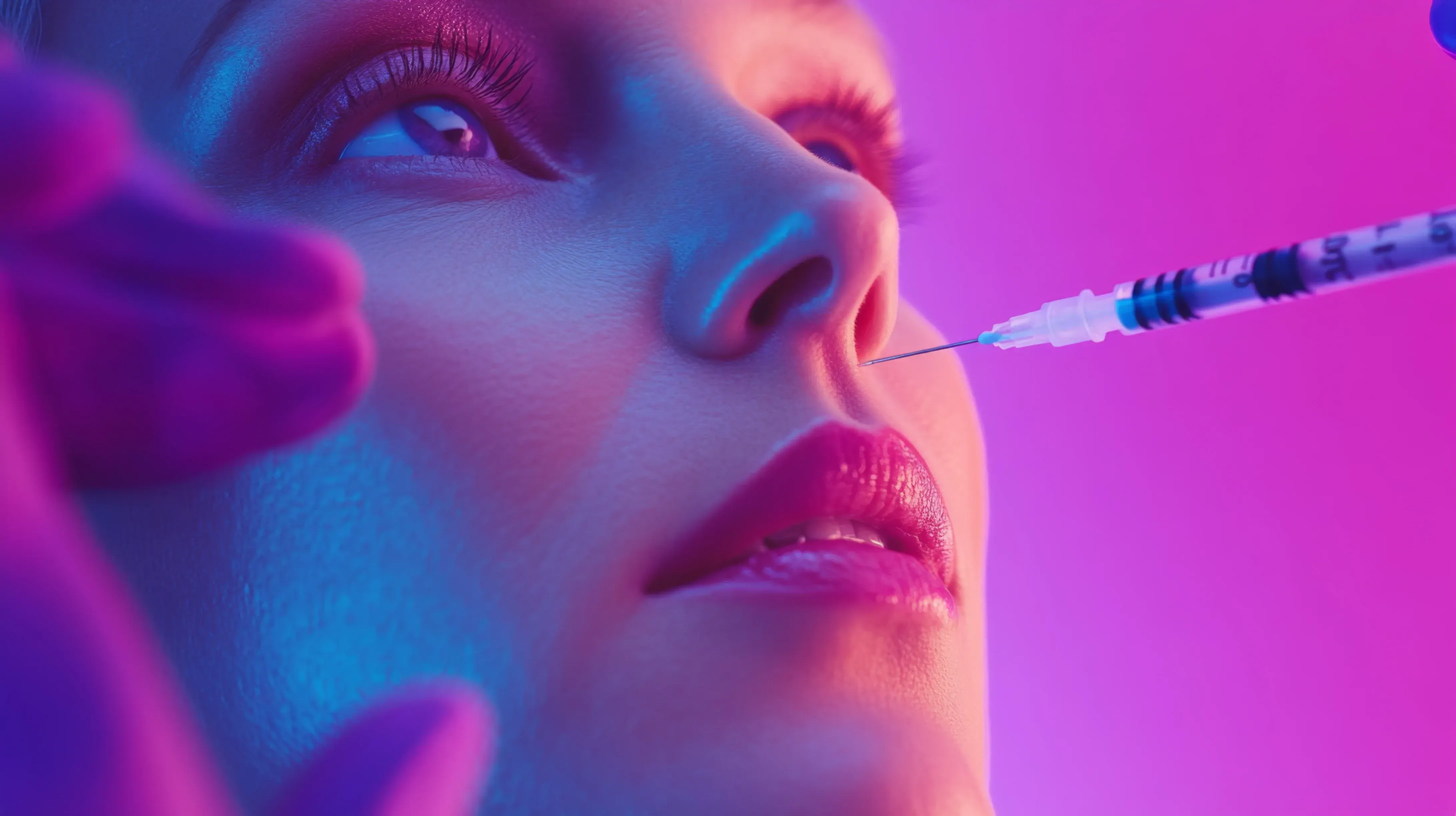Patient receiving dermal filler treatment at RegalMed Clinic in Fort Myers, FL